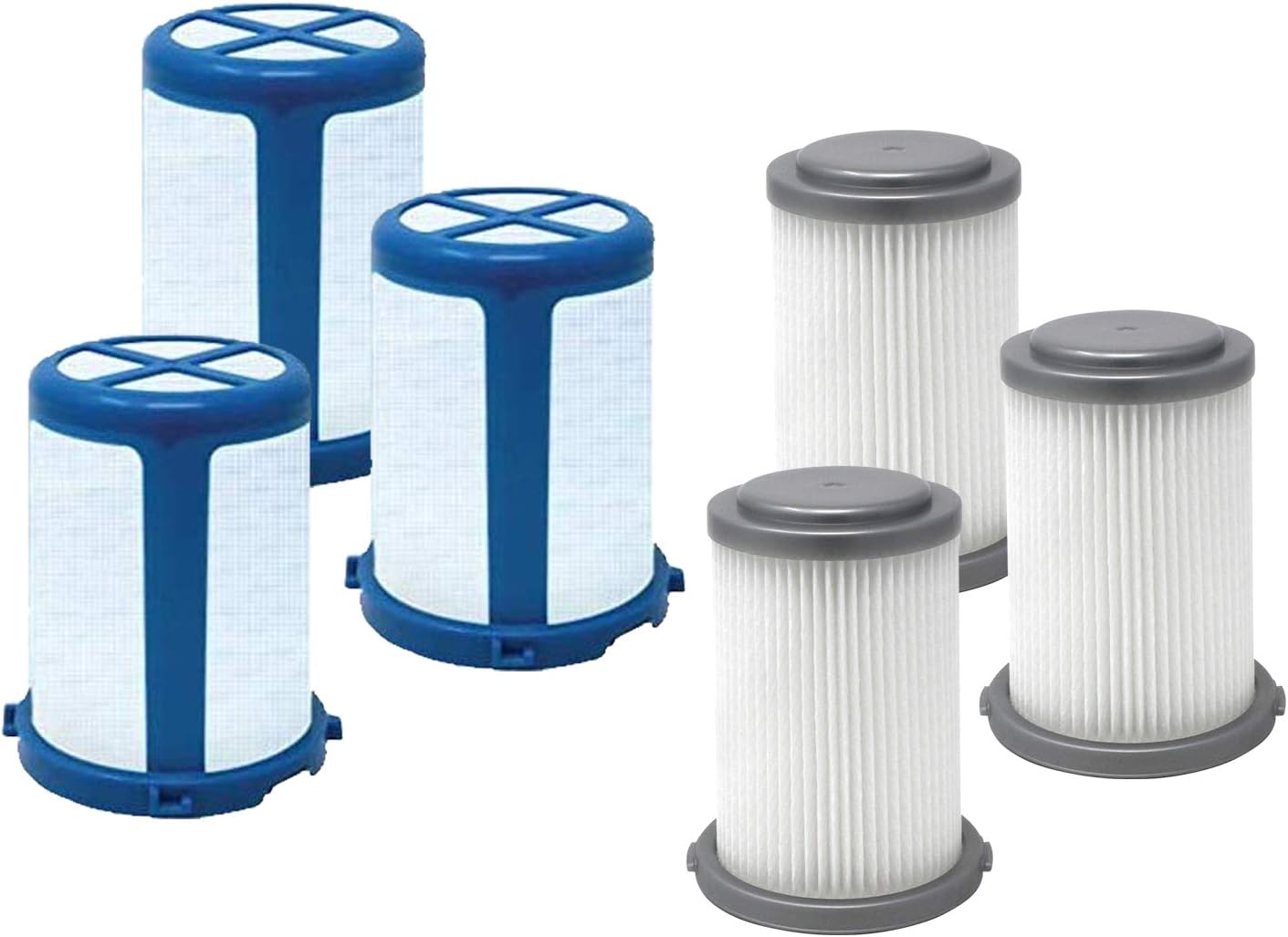 Fette Filter - Vacuum Filters Compatible with Black  Decker Cordless Vacuums HCUA525 Series Compare to Part # CUAHF10 3-Pack  3 mesh Screens