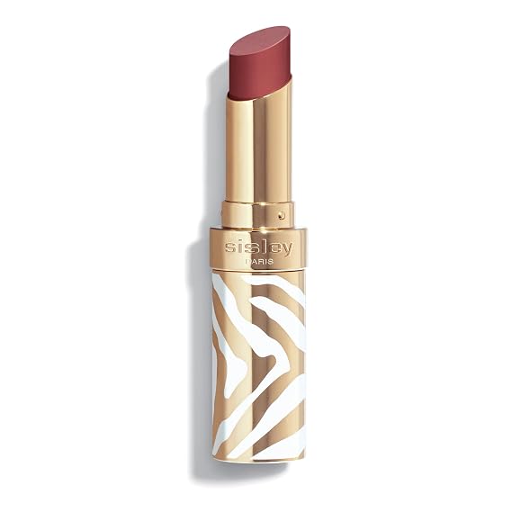 Sisley Paris Phyto-Rouge Shine, 12 Sheer Cocoa - Hydrating Shine Lipstick - Plumps & Smooths Lips - Sheer Color, Rich Texture, Intense Shiny Finish