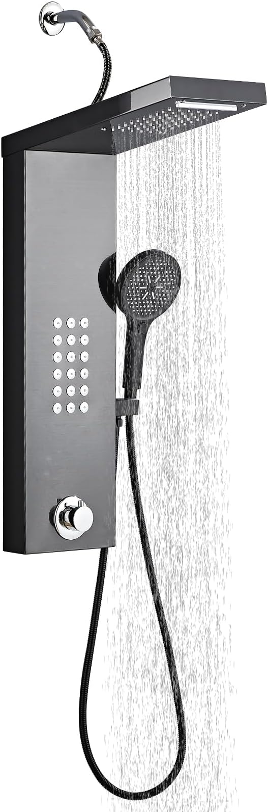 Shower Panel Tower System,Rain Shower Head Rainfall