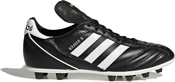 adidas Kaiser 5 Liga FG Firm Ground Mens Football Boot Black/White - UK 9