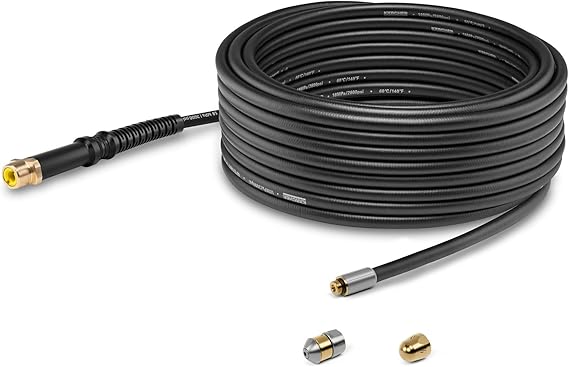 Karcher 2.644-492.0 High Pressure Washer Accessory Pipe Cleaning Hose 32.6 ft 15 m