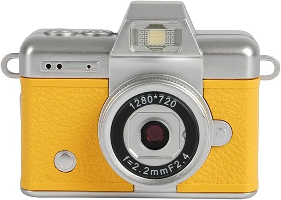 Pikas Joyplus Mini Retro Vlog Kamerası 1080P Full HD Dönen Ekranlı Vintage Tasarım LK-027