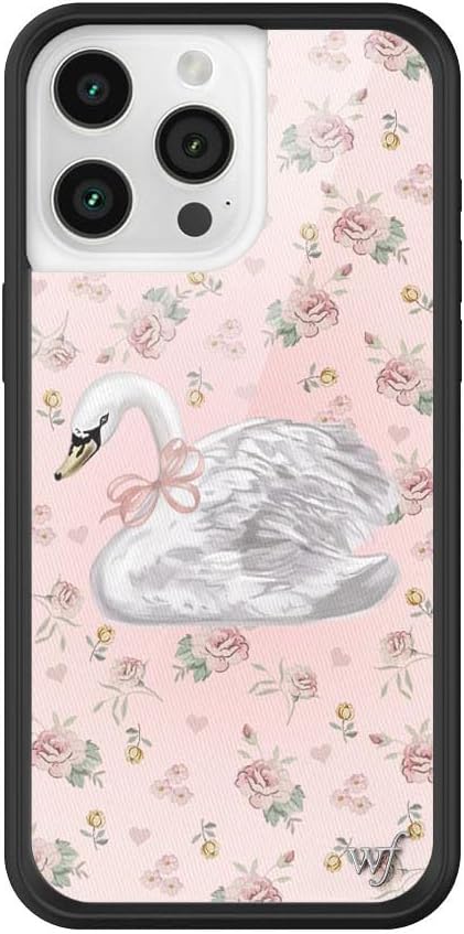 Wildflower Cases - iPhone 15 Pro Max Compatible - Sweet Swan
