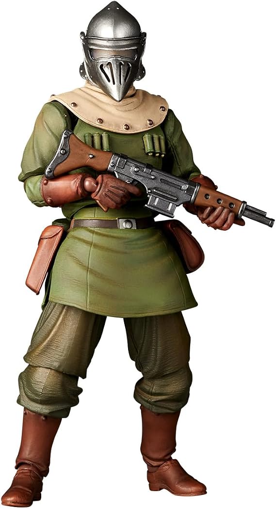 Kaiyodo Takeya-Style Freestyle Figure, Nausica in the Valley of the Wind, Tormecian Sailor Soldier, Total Height: Approx. 5.9 inches 150 mm, Non-scale, PVC & ABS, Pre-painted Action Figure