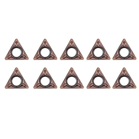 10Pcs TMPT080204N Blade for Pneumatic Chamfering Machine Part Carbide Turning Inserts Pneumatic Chamfering Machine Parts