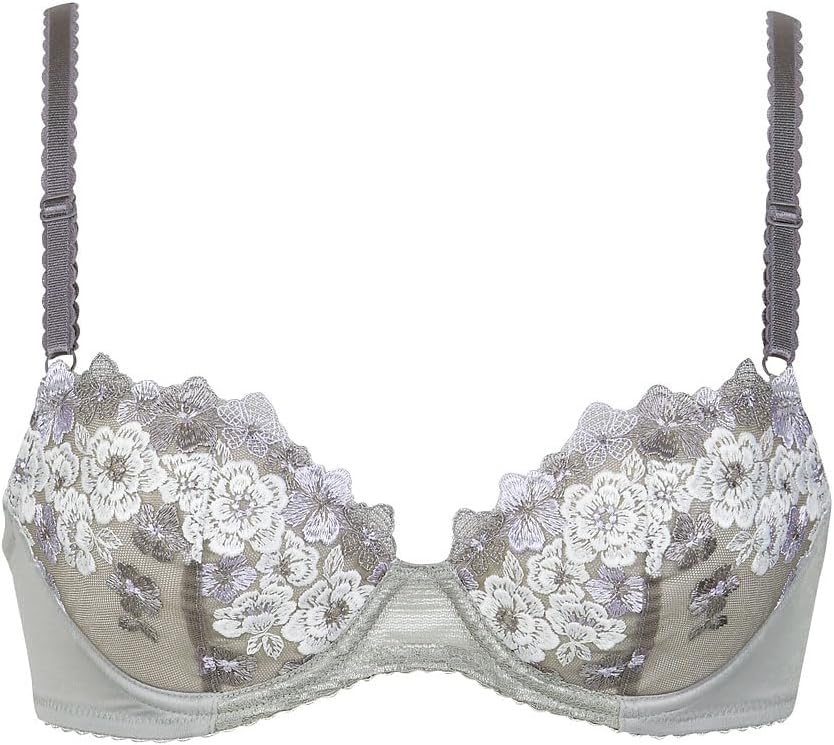 Wing/Wacoal Bra AA~G Cup, Plump Natural Roundness for Bust Enhancement, Cup Inner Side Cotton Blend, Natural Up Bra, Underwire Bra, Small Size, Large Size, KB2060 Ladies