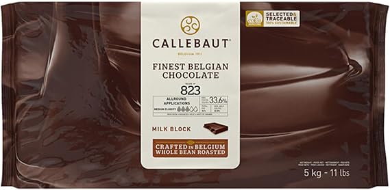 Recipe 823 Milk Chocolate Block 11 lb. WS-409C823132-NPF