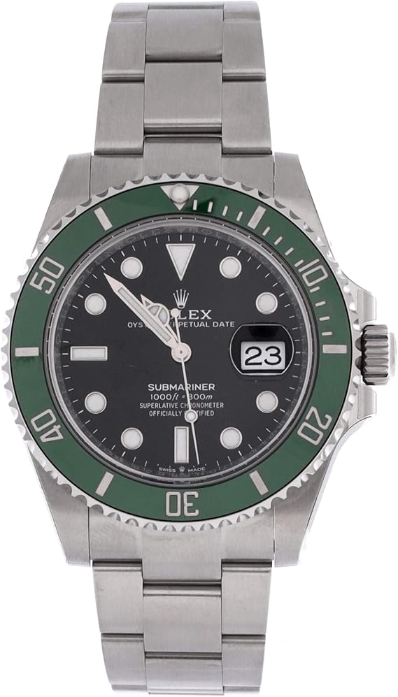 Pre-Loved Oyster Perpetual Submariner Starbucks Date Automatic Watch Stainless Steel and Cerachrom 41, Silver