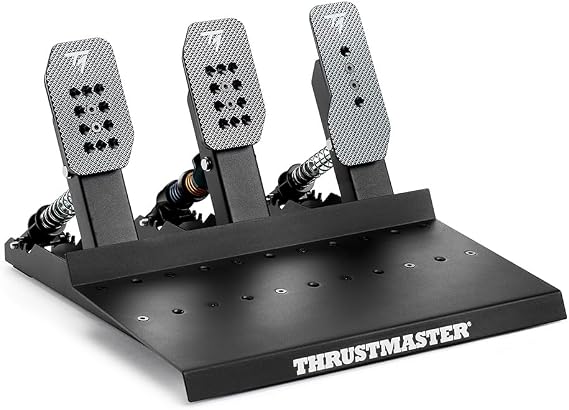 Thrustmaster Raceline Pedals III LC - 3ペダルSimracingセット ロードセルセンサー付きブレーキペダル220ポンド/100kg - PS5、PS4、Xboxシリーズ、Xbox One、PC用