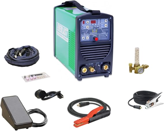 New Poweri-TIG 200T Digital DC TIG/Stick Welder LOW 2 Amp Start, Dual Voltage 110v/220v