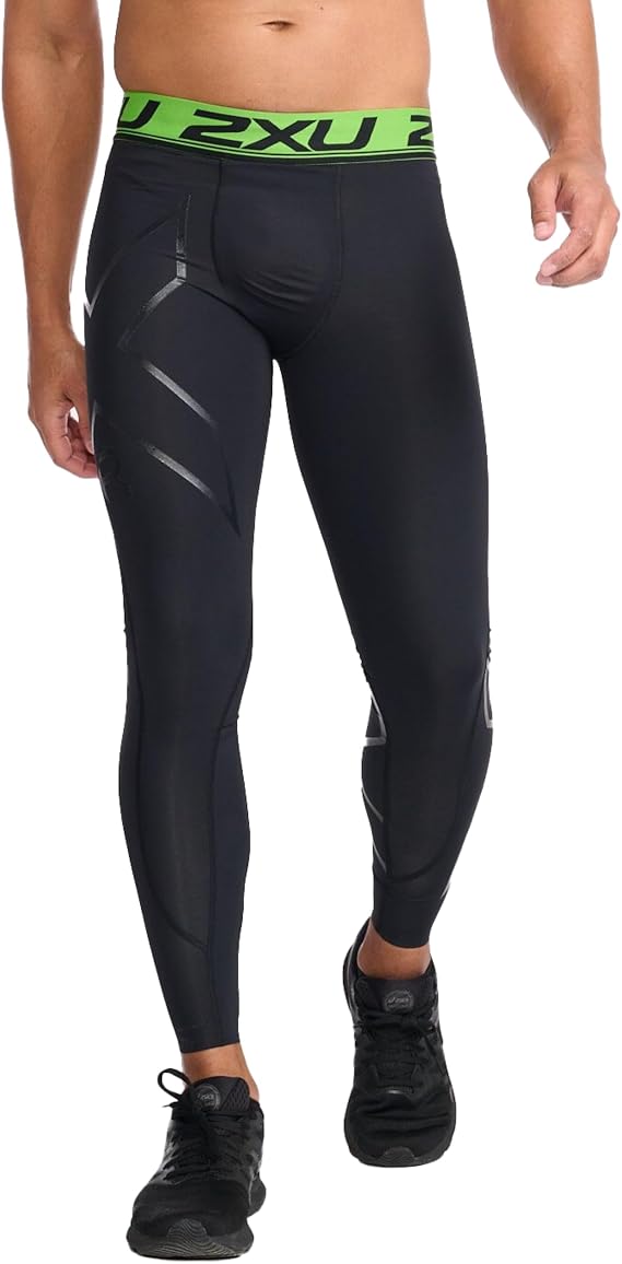 2XU Men's Refresh Recovery Compression Tights, Black/Nero, XX-Large