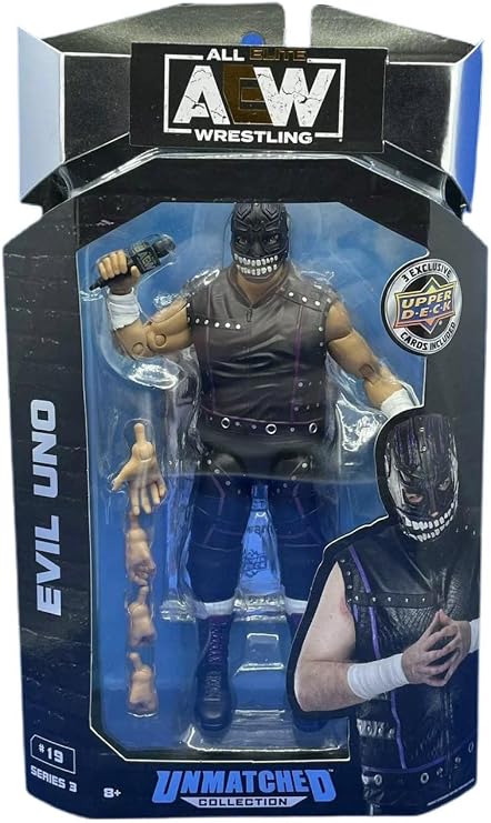 AEW Unmatched Unrivaled Luminaries Collection Wrestling Action Figure (Choose Wrestler) (Evil Uno)