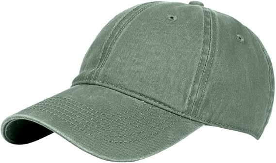 Glamorstar Classic Unisex Baseball Cap Adjustable Washed Dyed Cotton Ball Hat
