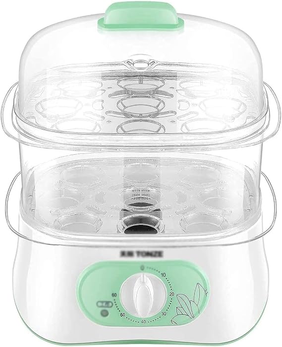 Egg Boilers Egg steamer Egg Cooker Multifunctional Electric Egg Boiler with Steam Vents Boil Dry Protection Steamer Cooker Automatic Power Turn-Off Includes Measuring Water