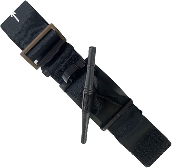 The TMT, Tactical Mechanical Tourniquet, One Handed Application Combat Ready Tourniquet by Safeguard Medical. Made in The USA