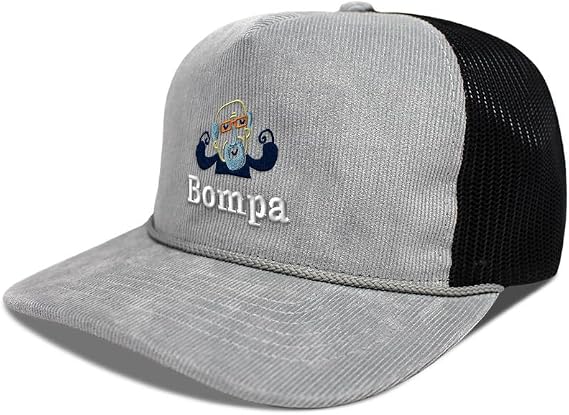 Custom Corduroy Hat Mesh Cap Hat Cord Hat Bompa Grandpa Grandfather Trucker Cap Hat Richardson