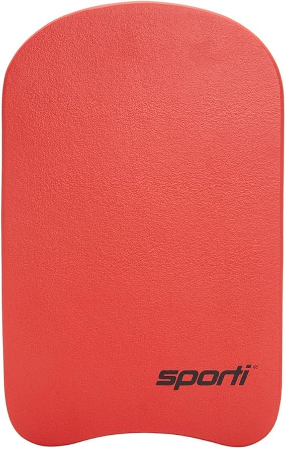 Swim Training Kickboard & Floating Swim Fins Set Boost Leg Strength, Improve Technique & Confidence for All Levels of Swimmers ( Blue Navy - Red )