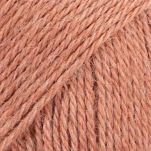 Pure Alpaca Wool Yarn Drops Alpaca, 59 Colors, in 1.8 oz Skeins - 183 Yards per Skein 9026 Blush