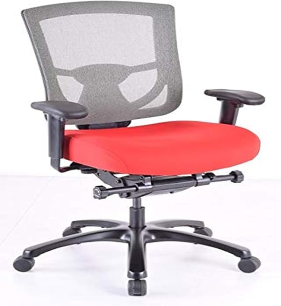 Eurotech Seating TP600 Office Chair, Rosso Red