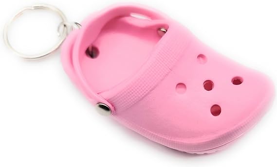 Mini Clog Shoe Key Chain (PINK)