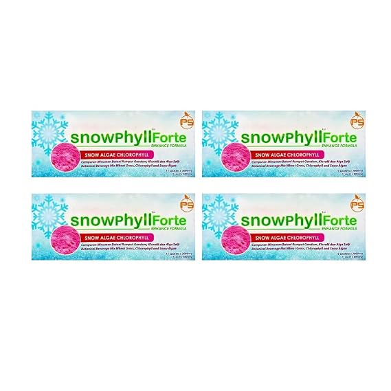4 Packs Phytoscience Snowphyll Forte