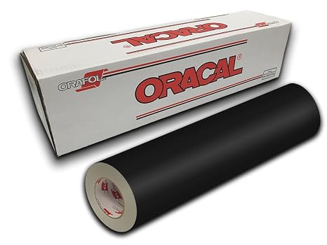 Oracal 651- 24" x 10ft - Black Matte 070M
