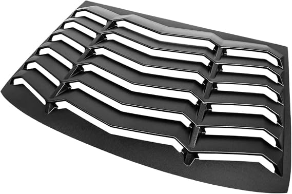 Rear Window Louver Compatible with 2015-2021 Subaru WRX 2012-2016 Subaru Impreza Sun Shade Windshield Cover in GT Lambo Style ABS