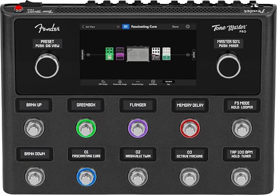 Fender Tone Master Pro Multi-effects Guitar Workstation