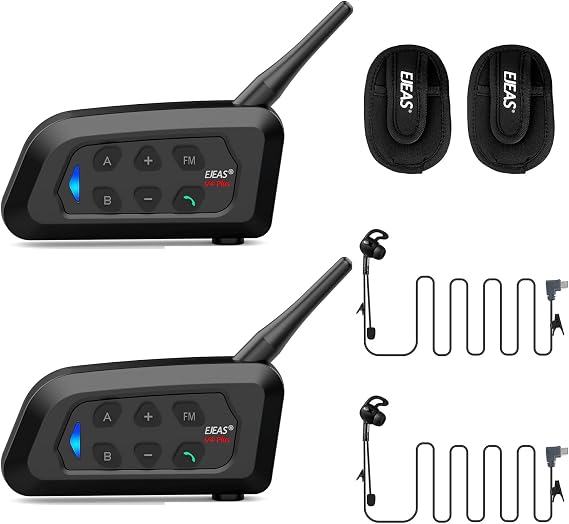 V4C Plus Referee Headset,Type C,up to 4 Referee Communication System with Headset Earphone for Volleyball Official Football Soccer and Handball(Right) (2 Pieces)