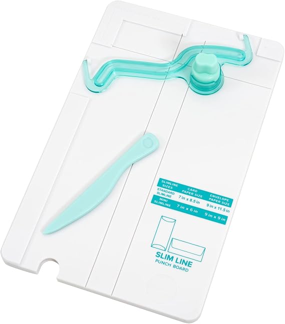 We R Memory Keepers Punch Board-Slimline Card