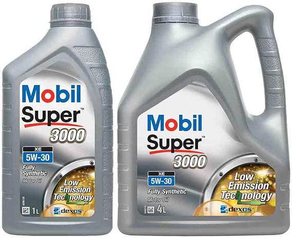 Mobil Super 3000 XE 5W30 Motor Yağı 4 L + 1 L 152504