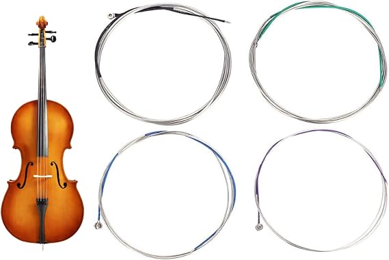 4Pcs Violin Strings with Nickel Plated Ball Head for Violin Instruments