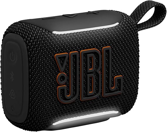 JBL Go 5, Ultra‑Portable Bluetooth Speaker, Waterproof, Black