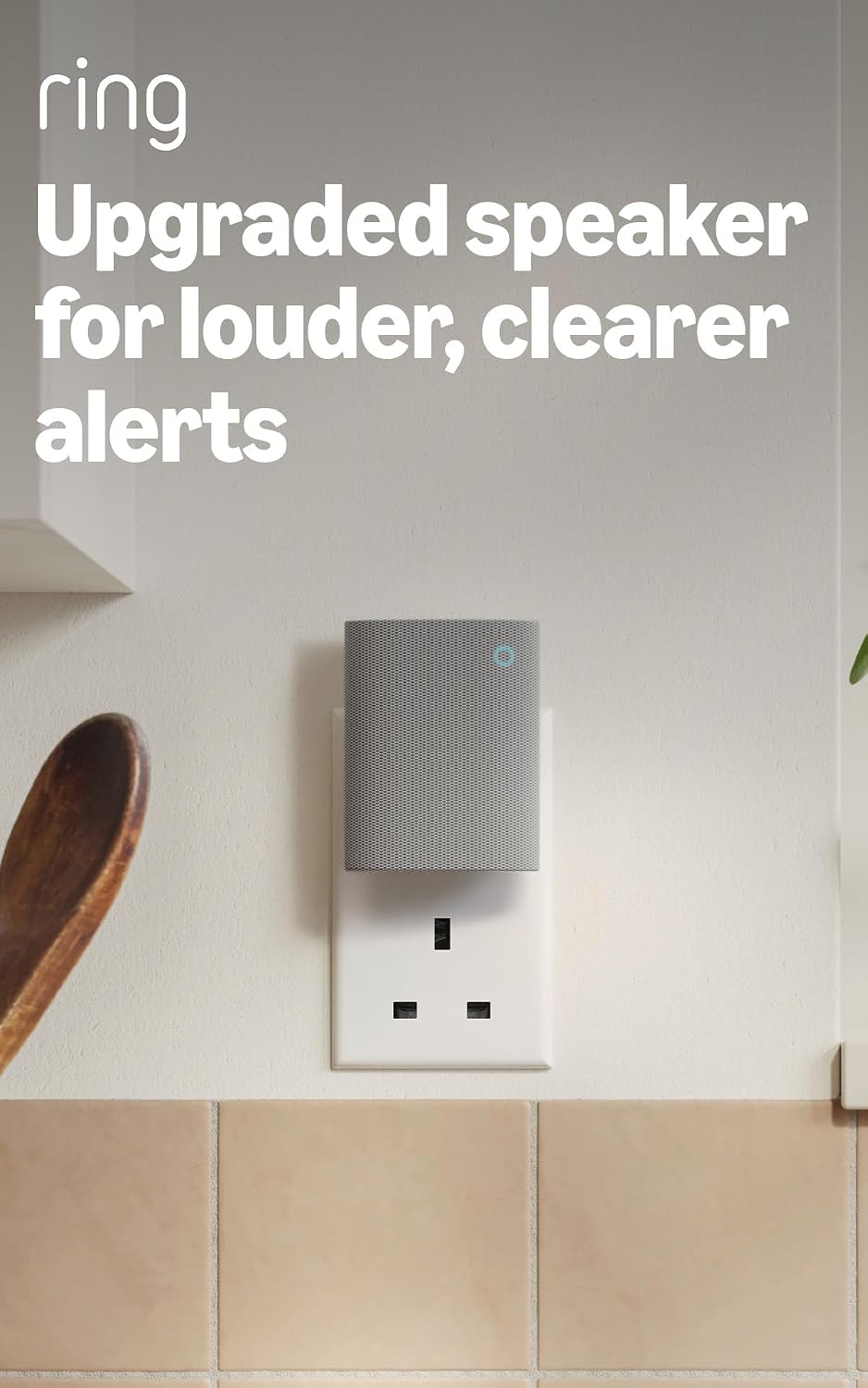 Ring Chime (newest gen) | Enhanced Audio Notifications for Ring Video Doorbells & Security Cameras | Bluetooth & Wifi Connectivity | Sleek Design | Easy DIY Plug-In Setup