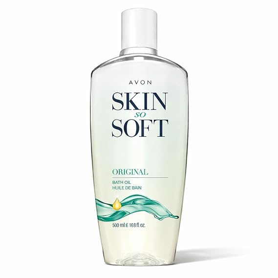Avon Skin So Soft Original Bath Oil - 16.9 oz - Moisturizing Body Oil | Moisturizing Body Oil with Jojoba Oil, Dry Skin, Hydrating Shower Oil Perfect as an After-Shower Skin Softener for All Adults