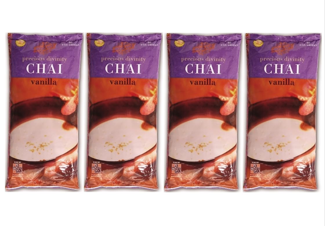 Mocafe Precious Divinity Vanilla Chai Latte, 3 Pound -- 4 per case
