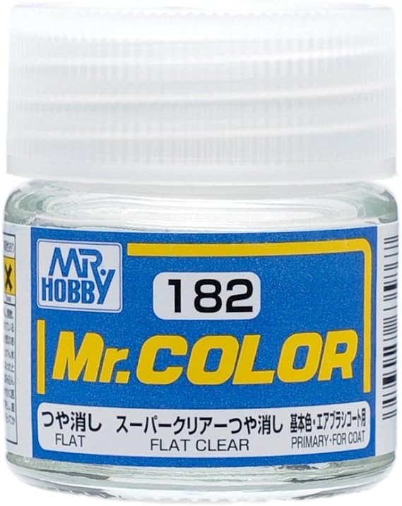 GSI Creos C182 Flat Clear 10ml Bottle, GSI Mr. Color
