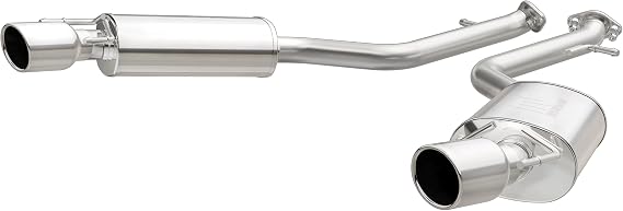MagnaFlow Performance Axle Back Exhaust System Kit 15227 | Street Series, Dual Split Rear Exit, Fits Select Lexus IS300, Lexus IS200t, Lexus IS250, Lexus IS350