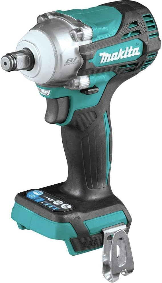 Makita XWT14Z 18V LXT Lithium-Ion Brushless Cordless 4-Speed 1/2" Sq. Drive Impact Wrench w/Friction Ring Anvil, Tool Only