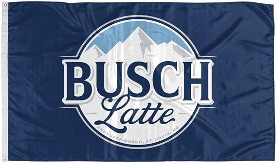 Busch Light Latte Flag