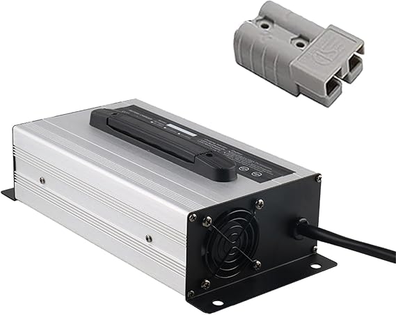 Lead Acid Battery Charger, 12V/24V/36V/48V/60V/72V Battery Charger, 1200W Smart Portable Charger,Suitable for Electric Vehicles, Electric Forklifts, Electric Boats,12v40a