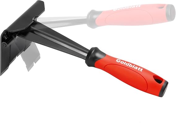 Goldblatt Trim Puller, 4-Inch Tile Removal Multi-Tool for Commercial Work & Home Improvement, Baseboard, Molding, Siding and Floor Removal, Remodeling | Trim Removal Tool for Commercial Work & Home Improvement, Baseboard, Molding, Siding and Floor Removal, Remodeling