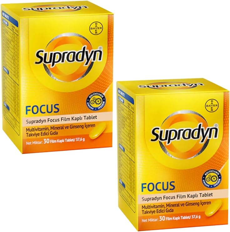 Supradyn Focus 30 Tablet 2 Adet