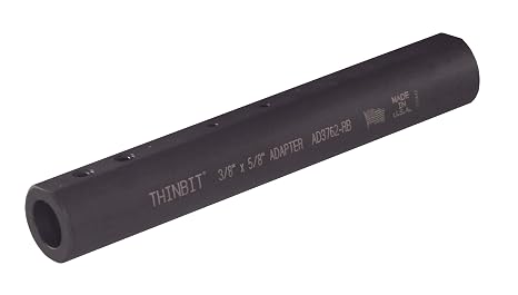 AD3762 Round Adapter. Adapts 3/8" Round Tooling to 5/8" Round Machine workholding