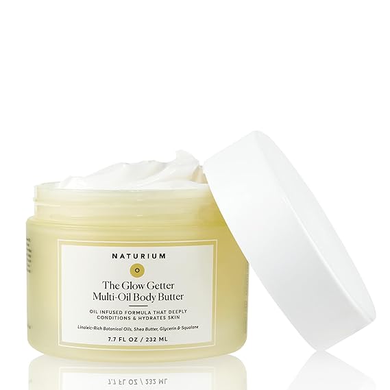 Naturium The Glow Getter Multi-Oil Body Butter with Squalane, 7.7 fl oz