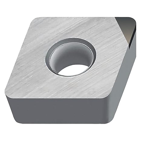 CCMW060204-2 WCB50 Carbide Tiger-Tec Positive Indexable Turning Insert, 1/64" Corner Radius, 1/4" IC, 3/32" Thick, 0.016" - 0.098" Depth of Cut