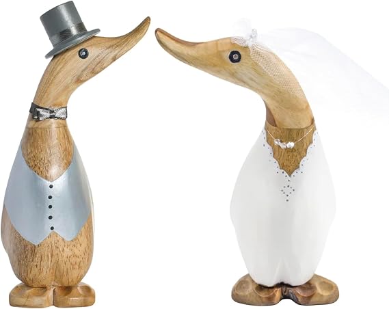 DCUK Wedding Ducks. Bride and Groom Ducks from