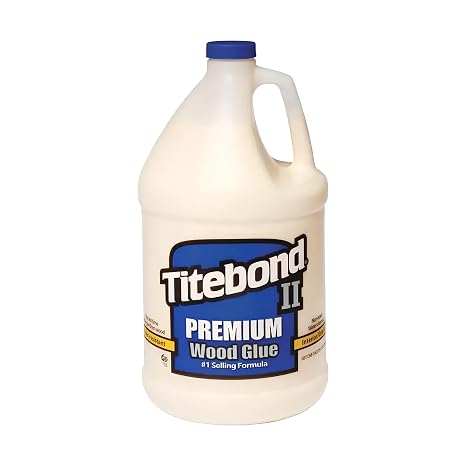 Brixwell QKNF-002 Titebond II, Premium Wood Glue 1 Gallon 1 Gallon