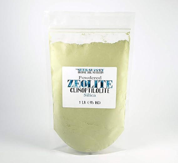 1 Lb - Clinoptilolite Zeolite Powder - Great CEC Exchange - High Potassium and Calcium Along with Many More Minerals and Elements - For You and Your Soil