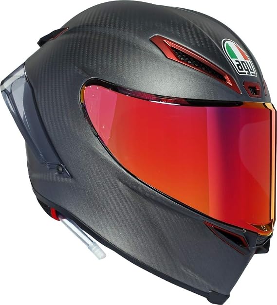 AGV Pista GP RR Speciale Limited Edition Adult Street Motorcycle Helmet - Grey/Red/Small